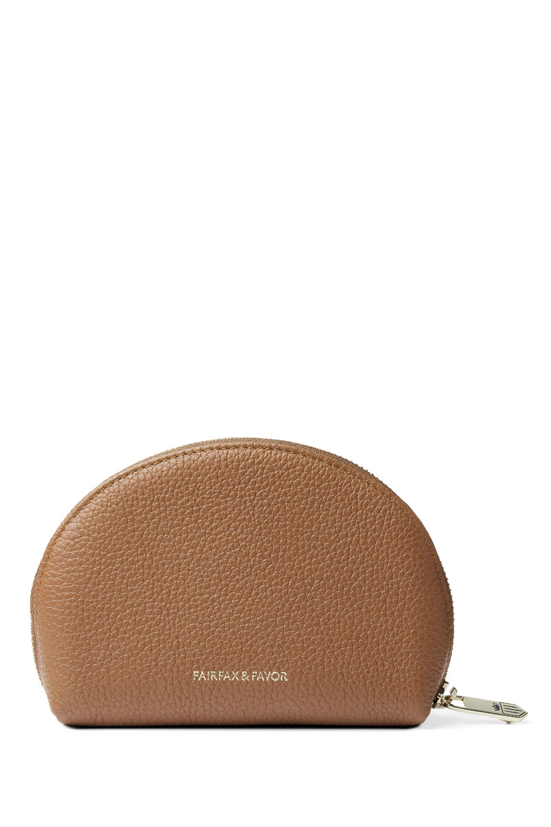 Fairfax & Favor Chiltern Coin Purse Tan Leather