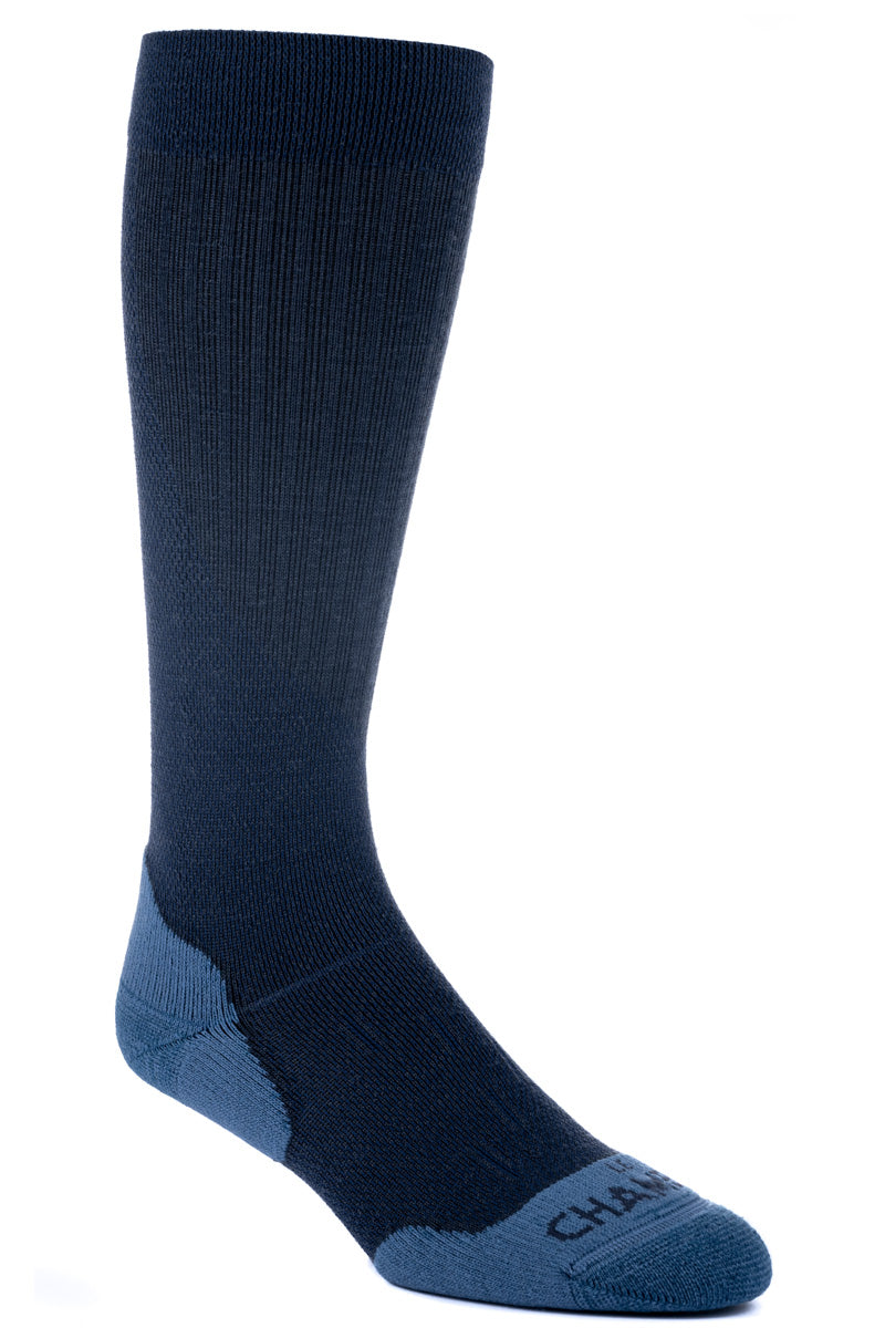 Le Chameau Iris Socks Blue Fonce