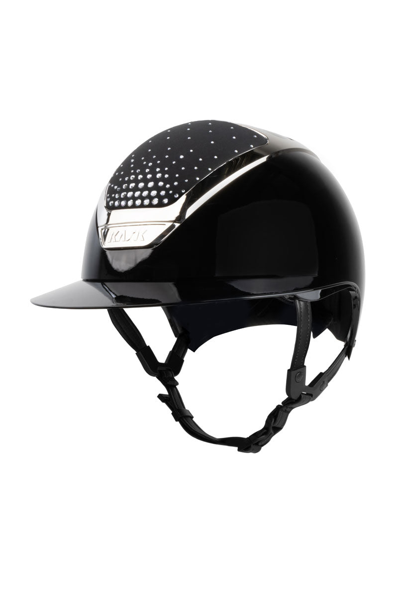 KASK Star Lady Pure Shine II Passage Black with Silver Frame & Crystal Shade