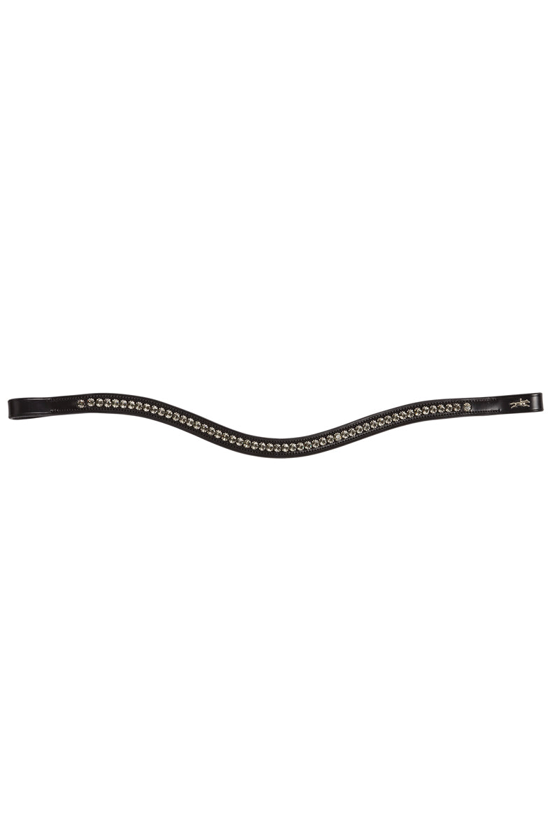 Schockemohle Diamond Select Browband Black/Grey