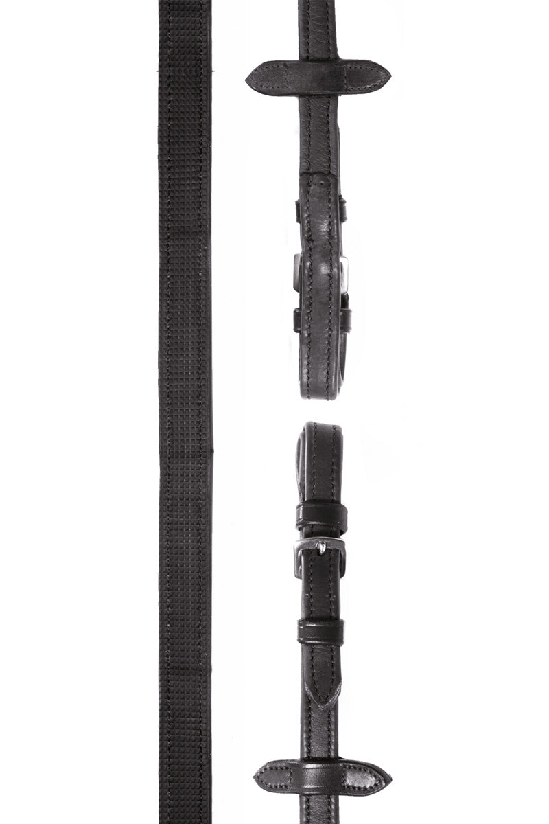 Schockemohle Durasoft Grip Reins Black