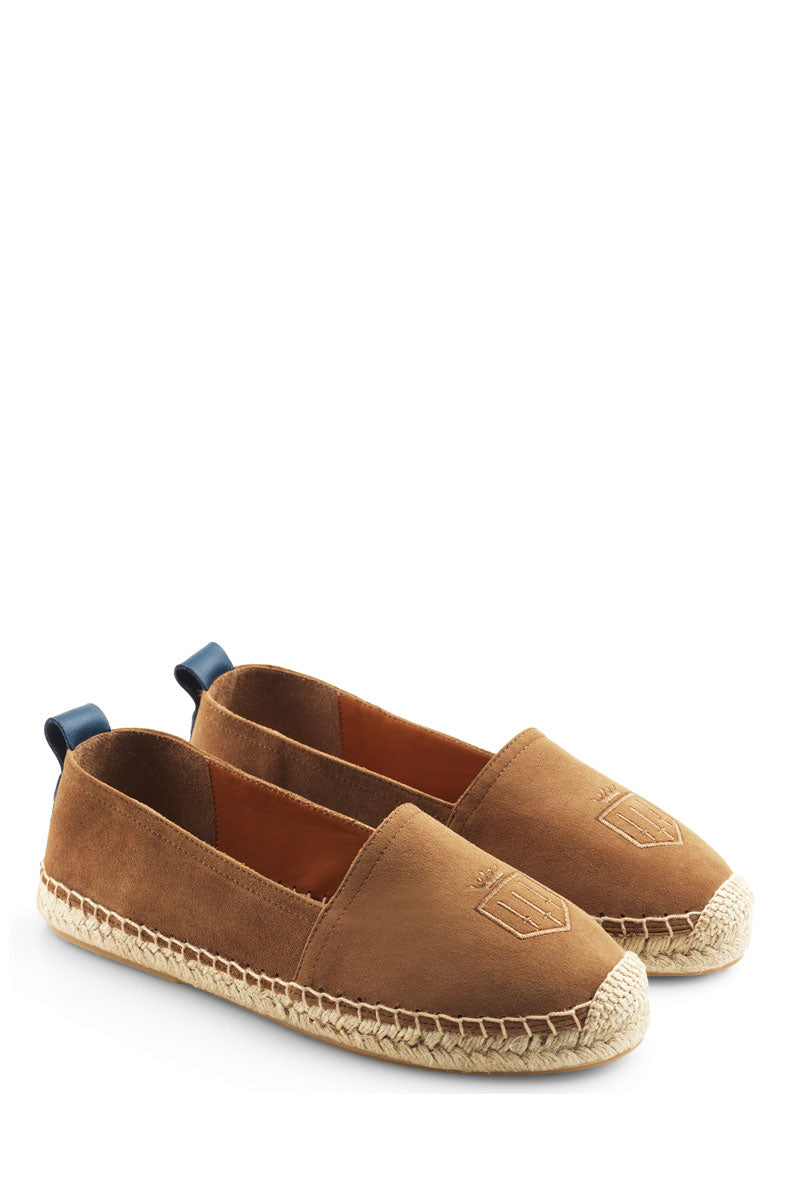 Fairfax & Favor Monaco Espadrille Tan Suede