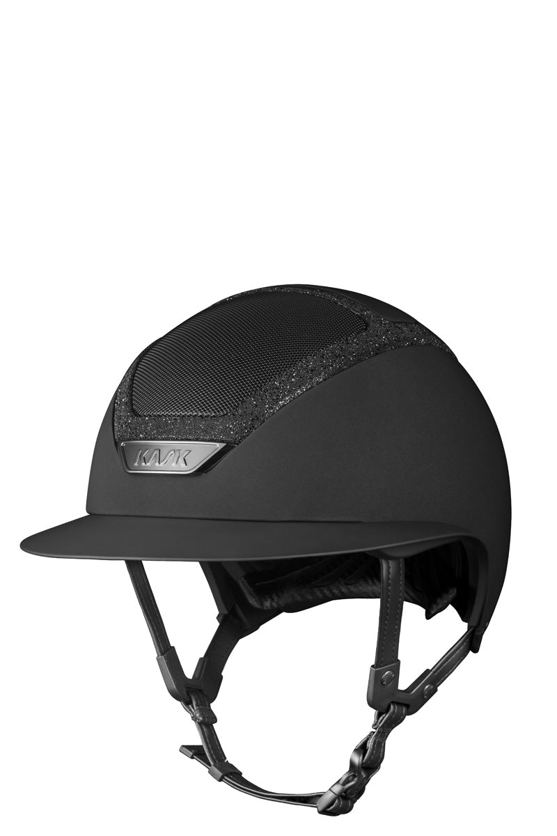 KASK Star Lady Chrome II - Crystals Frame Black with Black Crystals 