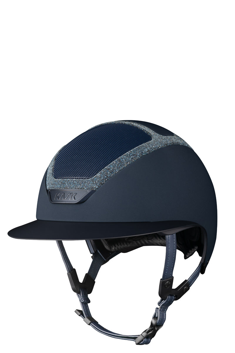KASK Star Lady Chrome II - Crystals Frame Navy with Navy Crystals 