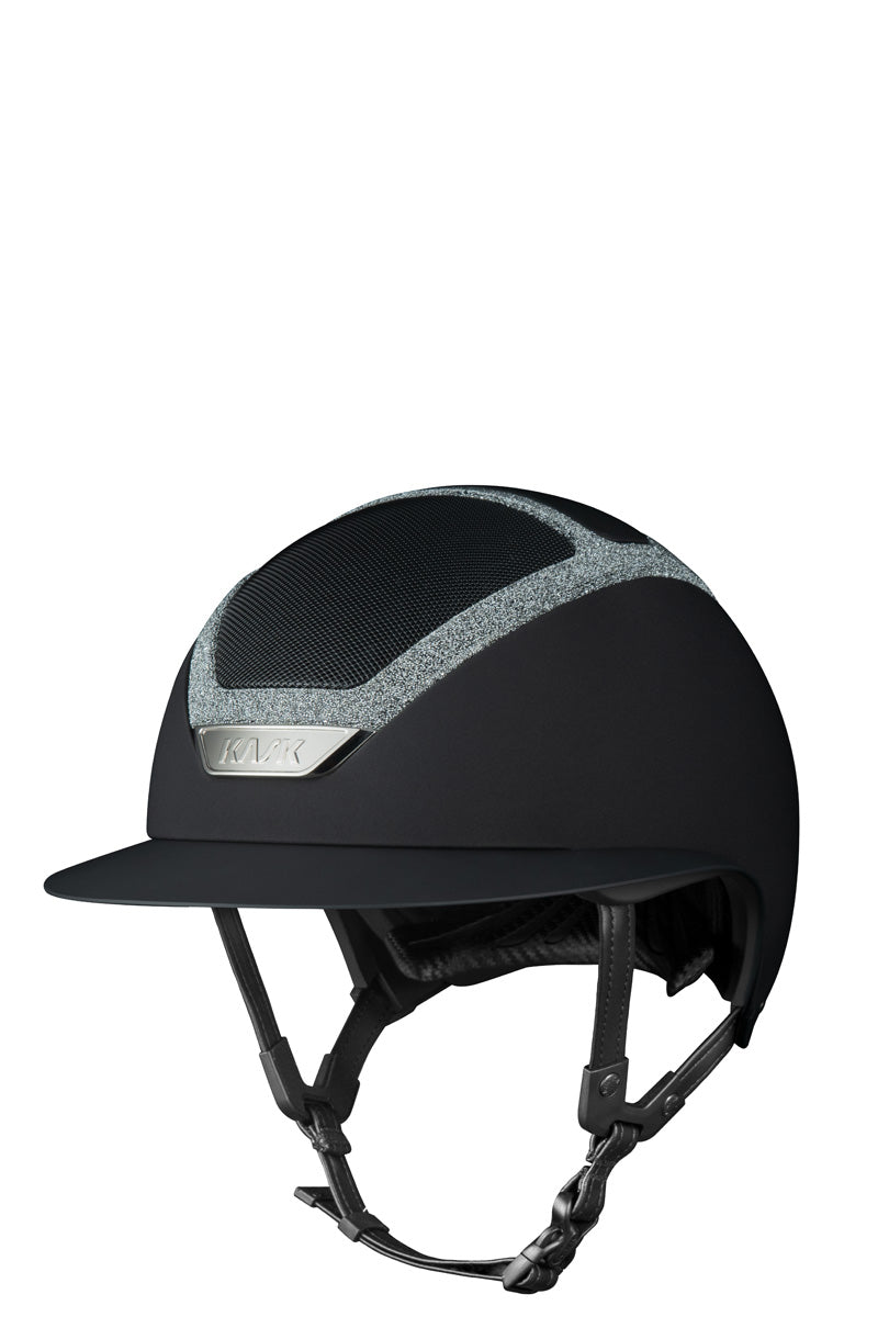 KASK Star Lady Chrome II - Crystals Frame Black with Silver Crystals