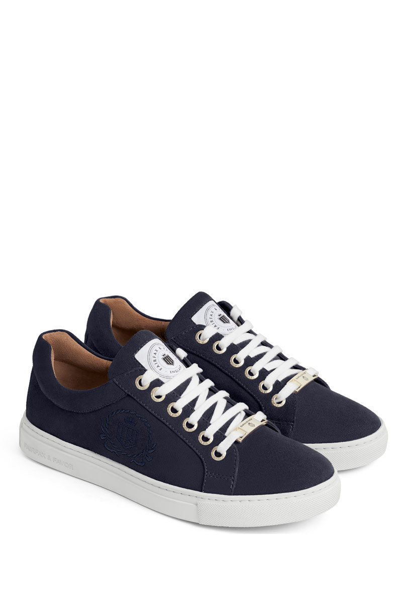 Fairfax & Favor Richmond Trainer Navy Suede