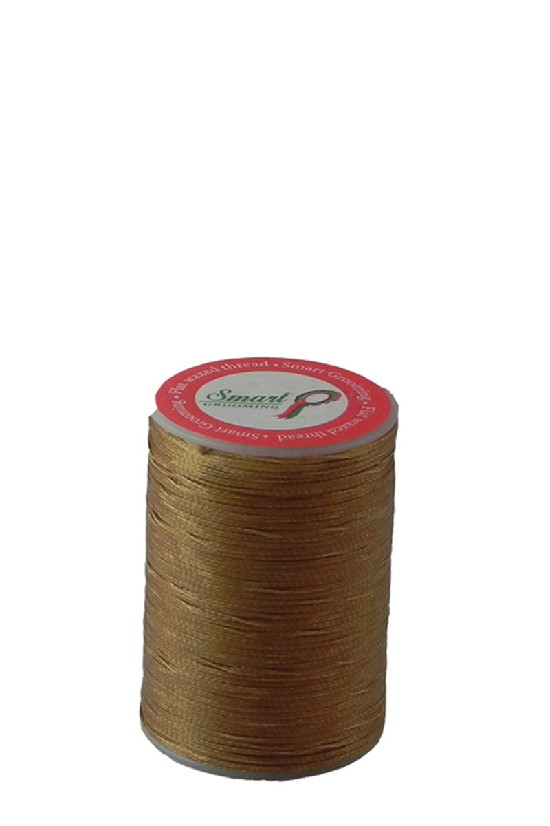 Smart Grooming Waxed Plaiting Thread 90M Chestnut