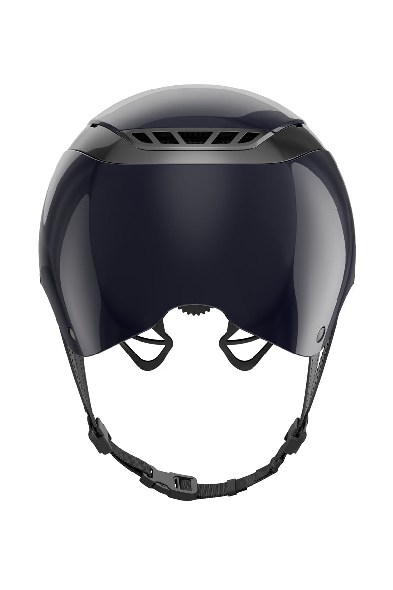 Abus AirLuxe Chrome Helmet Shiny Midnight Blue