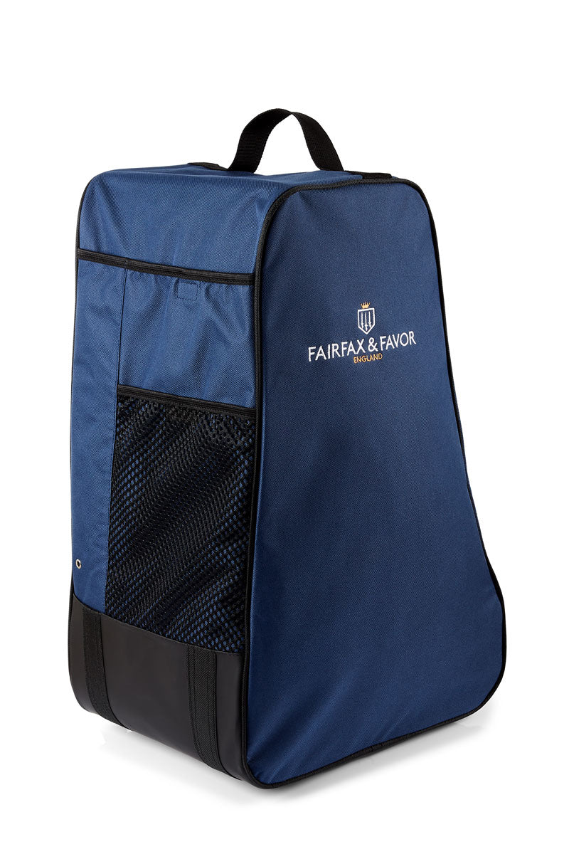 Fairfax & Favor Signature Boot Bag Navy
