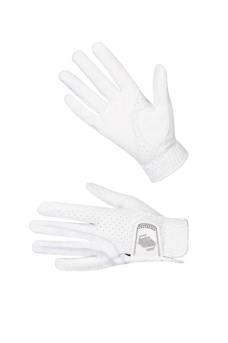 Samshield V-Skin Swarovski Gloves White