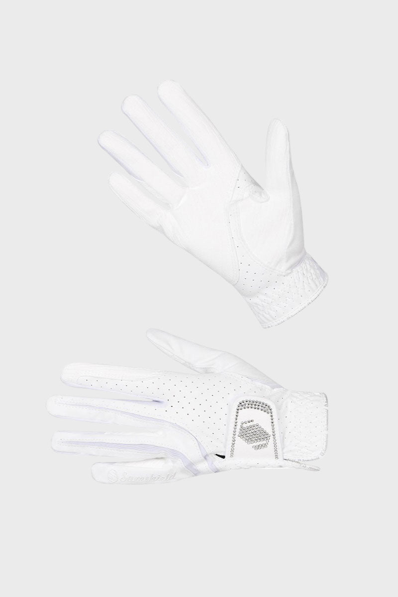 Samshield V-Skin Swarovski Gloves White