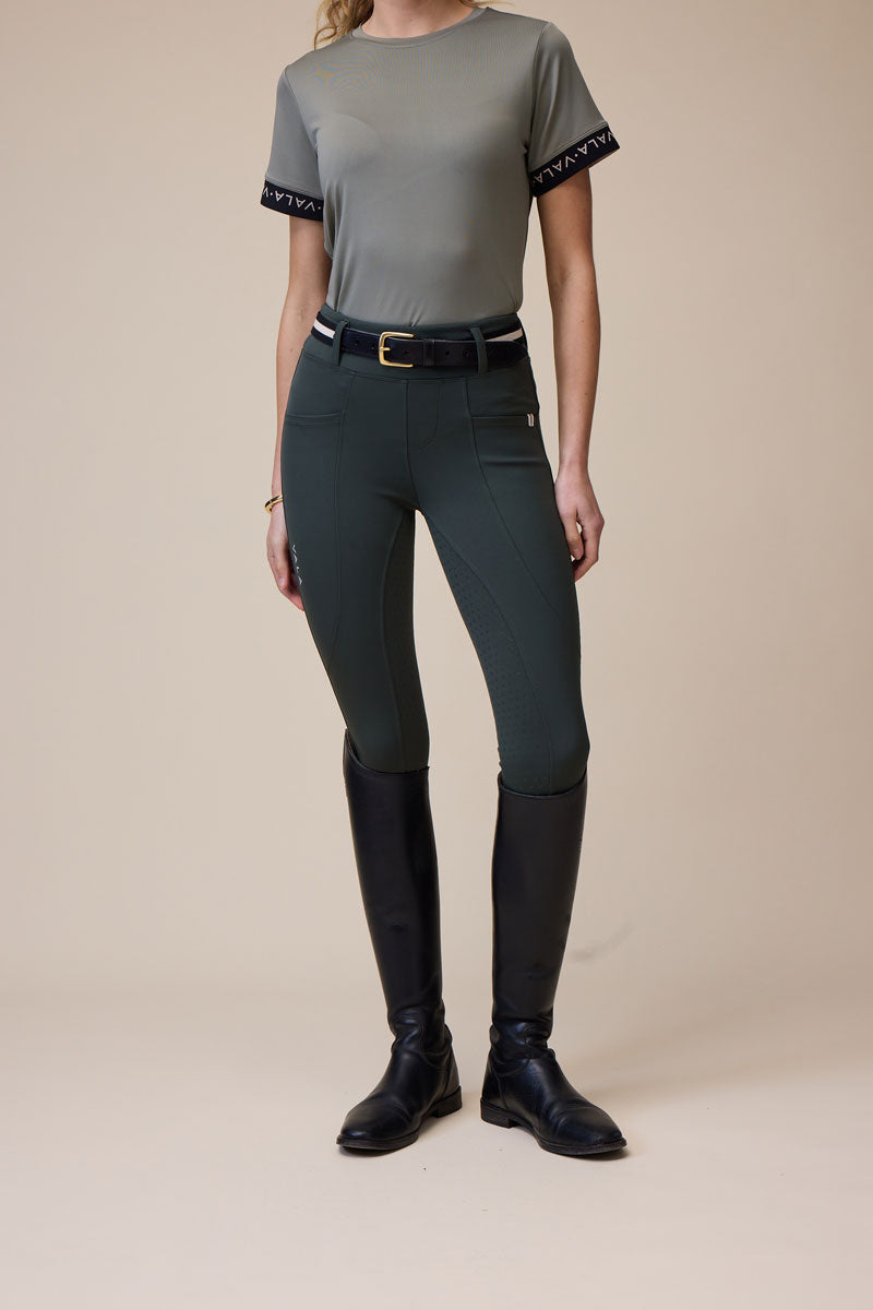 VALA Sculpt & Smooth Breeches Olive