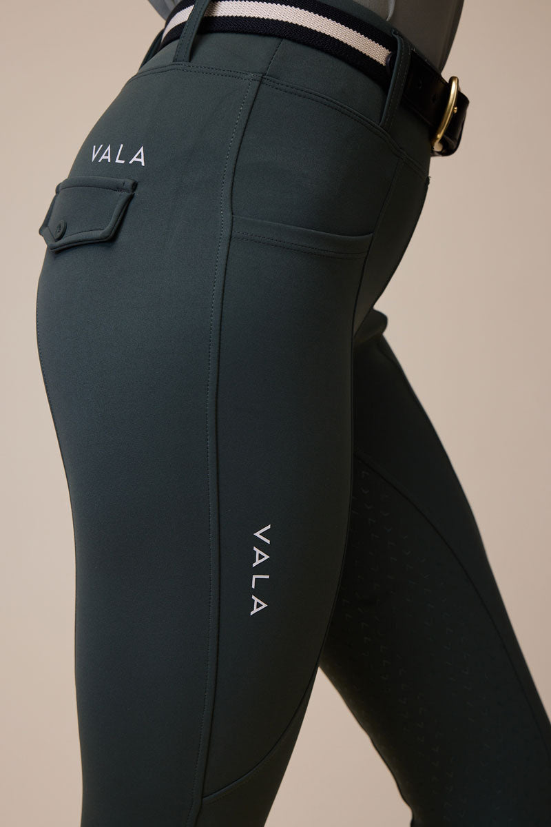 VALA Sculpt & Smooth Breeches Olive