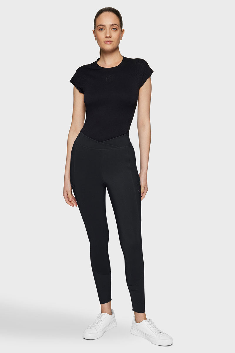 Samshield Alpha Comfort Full Grip Breeches Black