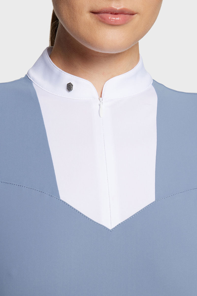 Samshield Anne Gaelle Show Shirt Dusty Blue 