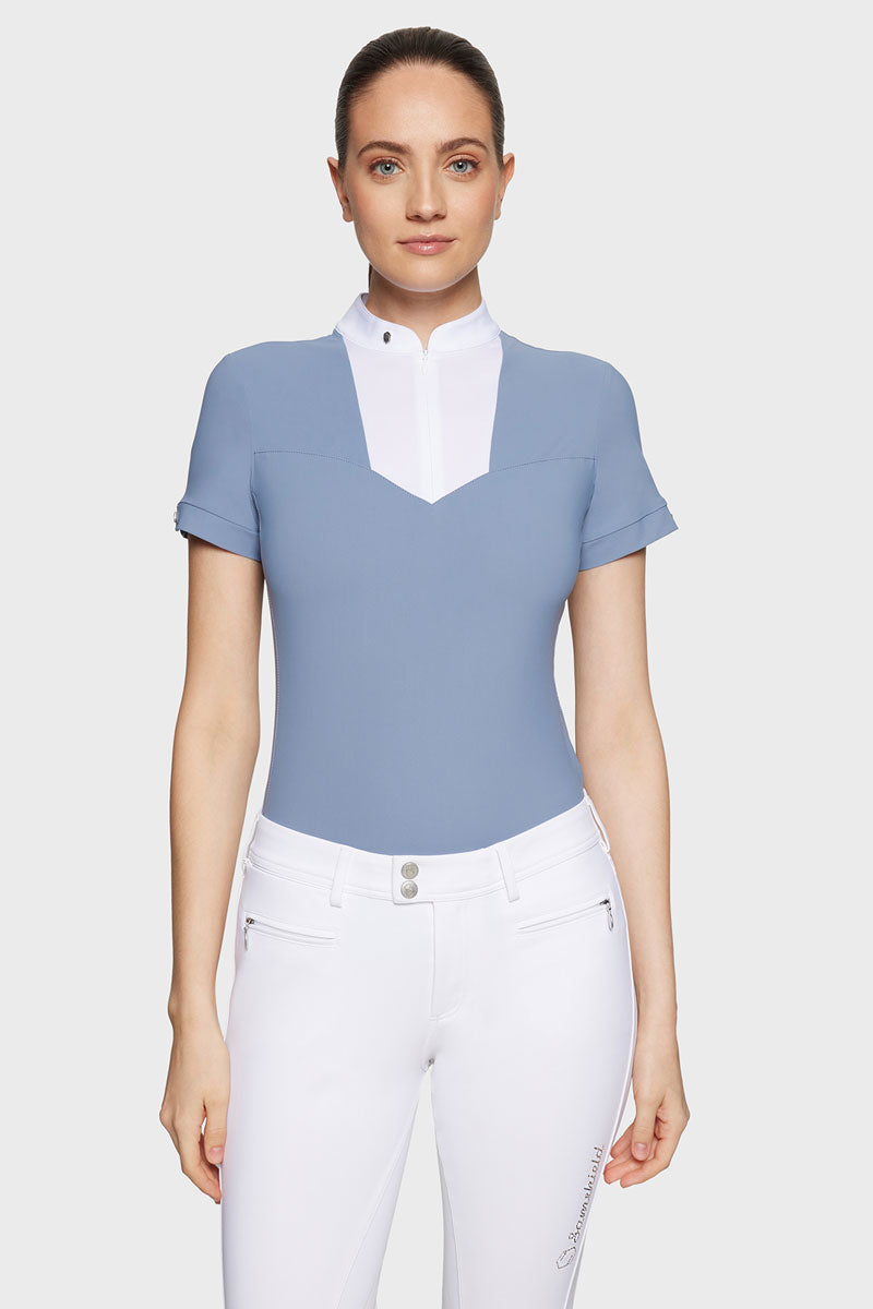 Samshield Anne Gaelle Show Shirt Dusty Blue 