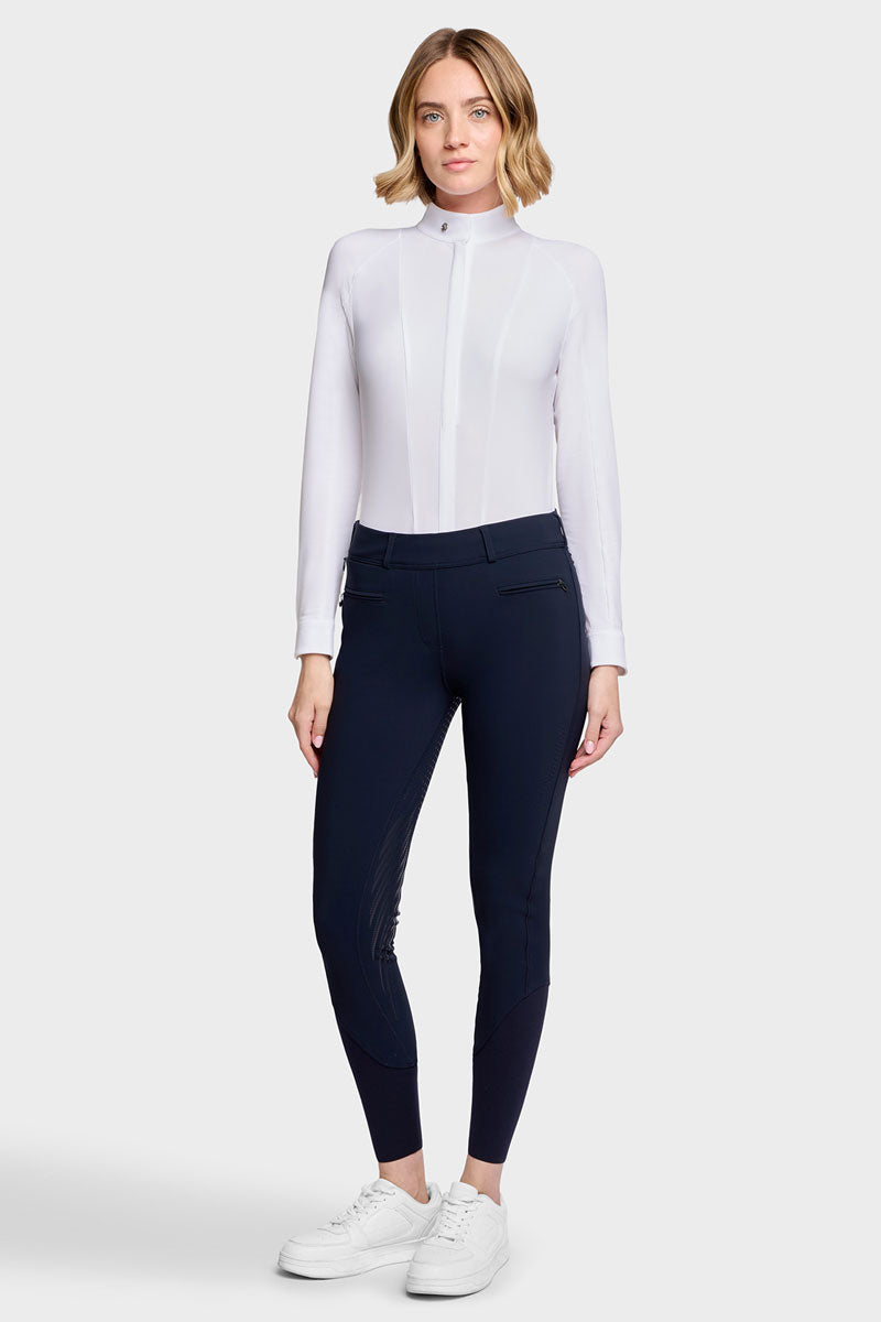 Samshield Chloe Comfort Full Grip Breeches Navy 