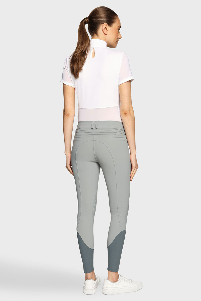 Samshield Chloé Metal Dots Knee Grip Breeches Granit 