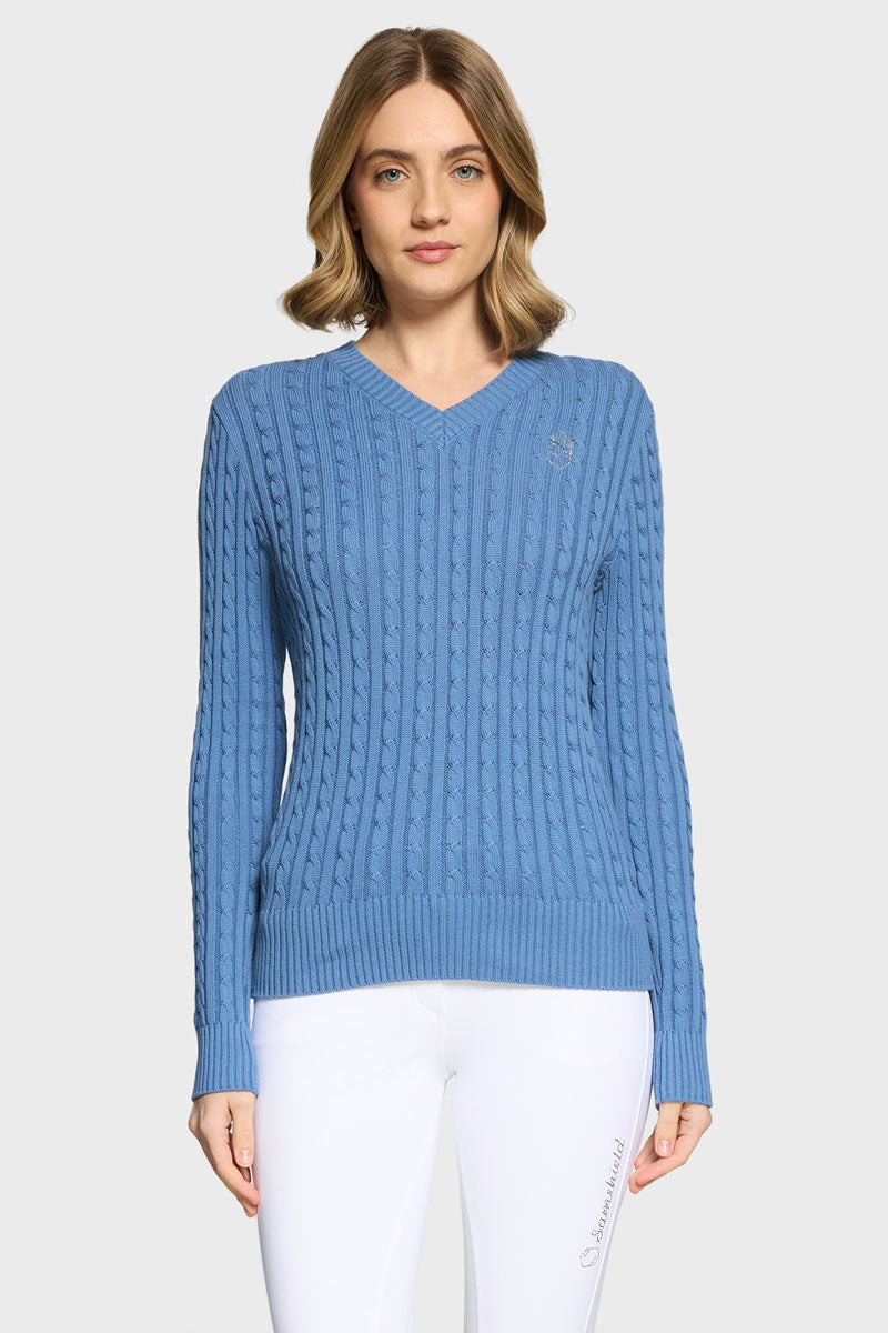 Samshield Lisa Twisted Pull Over Dusty Blue