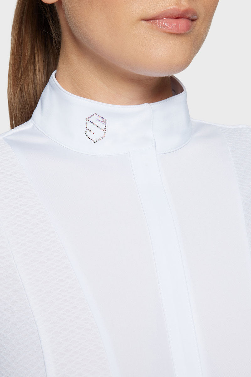 Samshield Marina Long Sleeve Show Shirt White