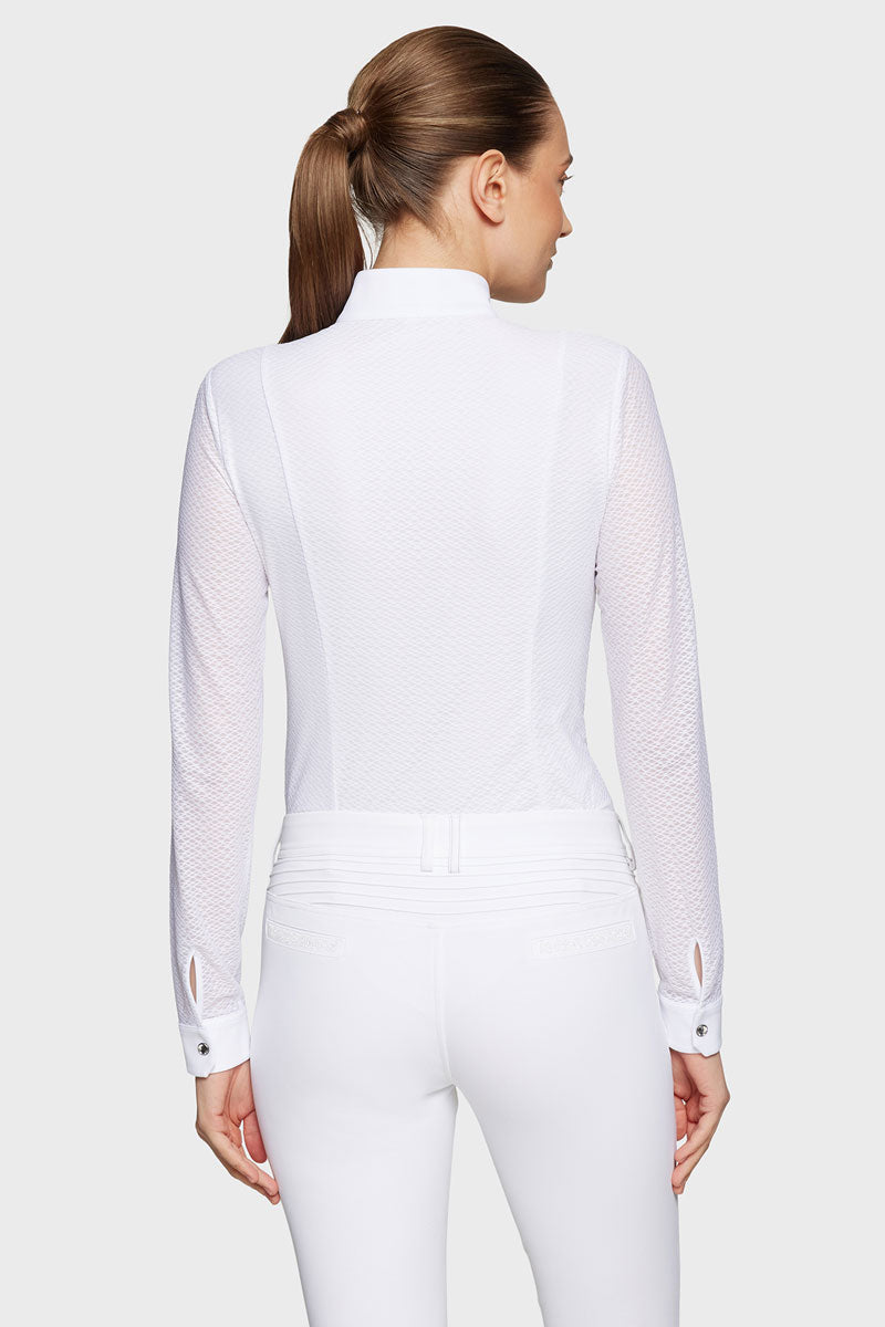 Samshield Marina Long Sleeve Show Shirt White