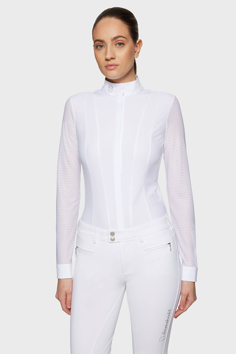 Samshield Marina Long Sleeve Show Shirt White