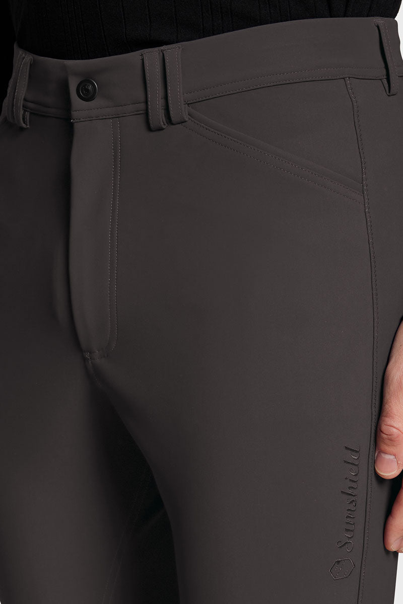 Samshield Men's Raphael Knee Grip Breeches Magnet