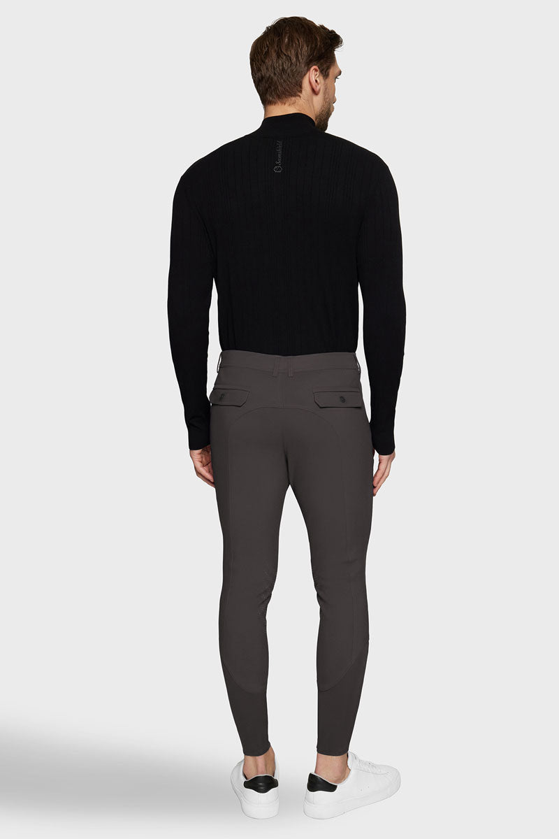 Samshield Men's Raphael Knee Grip Breeches Magnet