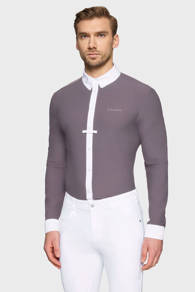 Samshield Men's Smith Show Shirt Stone Grey 