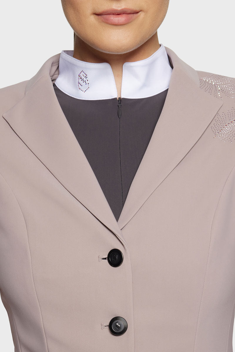 Samshield Victorine Crystal Ferna Show Jacket Latte