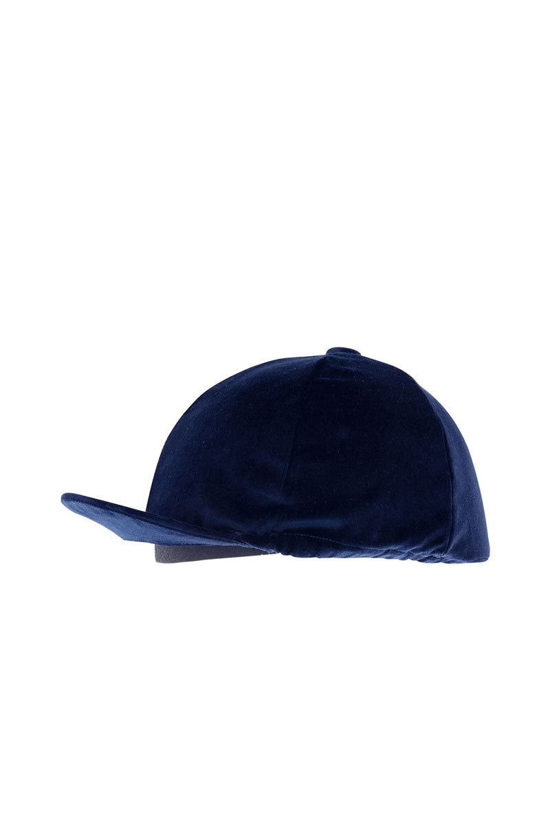 Racesafe Velvet Hat Cover Navy