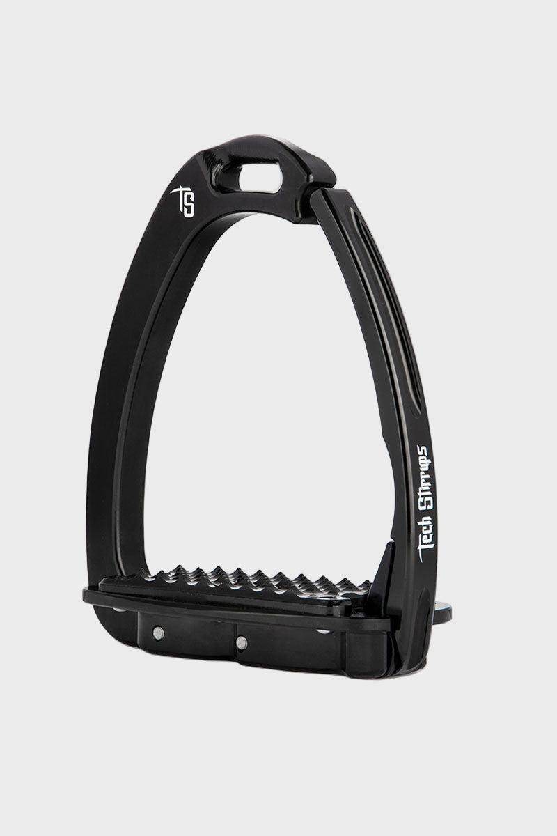 Tech Stirrups Venice Dressage Sloped Black/Black