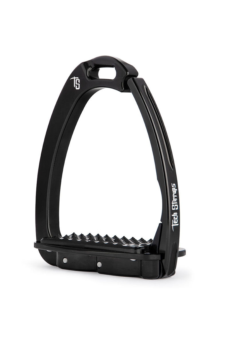 Tech Stirrups Venice Dressage Sloped Black/Black