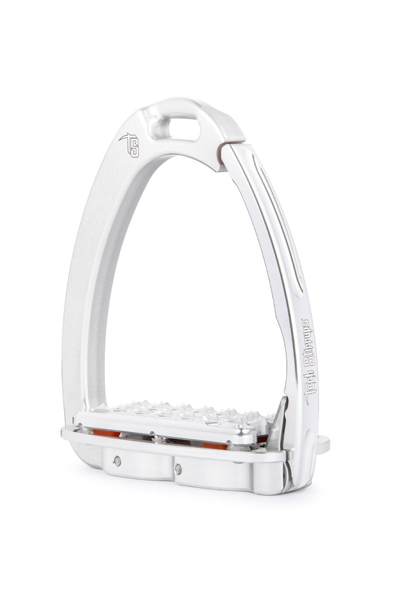 Tech Stirrups Venice Plus Evo Stirrups Silver/Silver