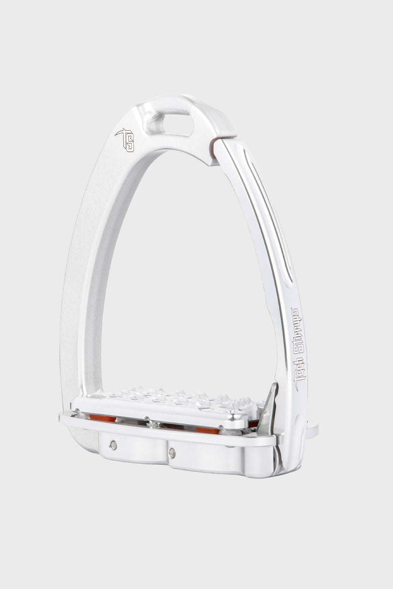 Tech Stirrups Venice Plus Evo Stirrups Silver/Silver