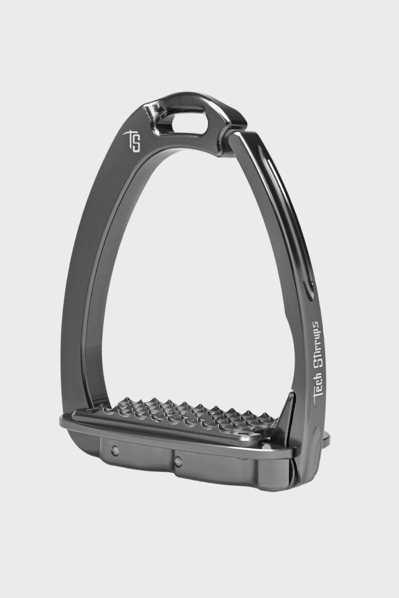 Tech Stirrups Venice Sloped Evo Stirrups Titanium