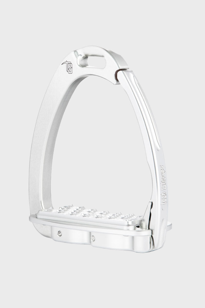 Tech Stirrups Venice Sloped Evo Stirrups Silver/Silver