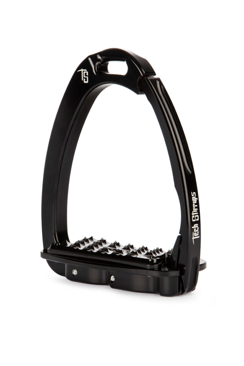 Tech Stirrups Venice Sloped Evo Stirrups Black/Black