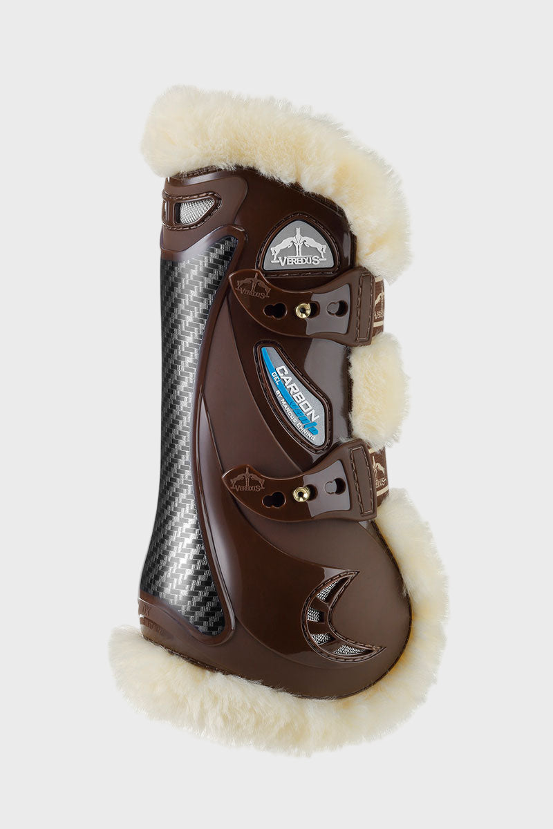 Veredus STS Carbon Gel Vento Front Boot Brown