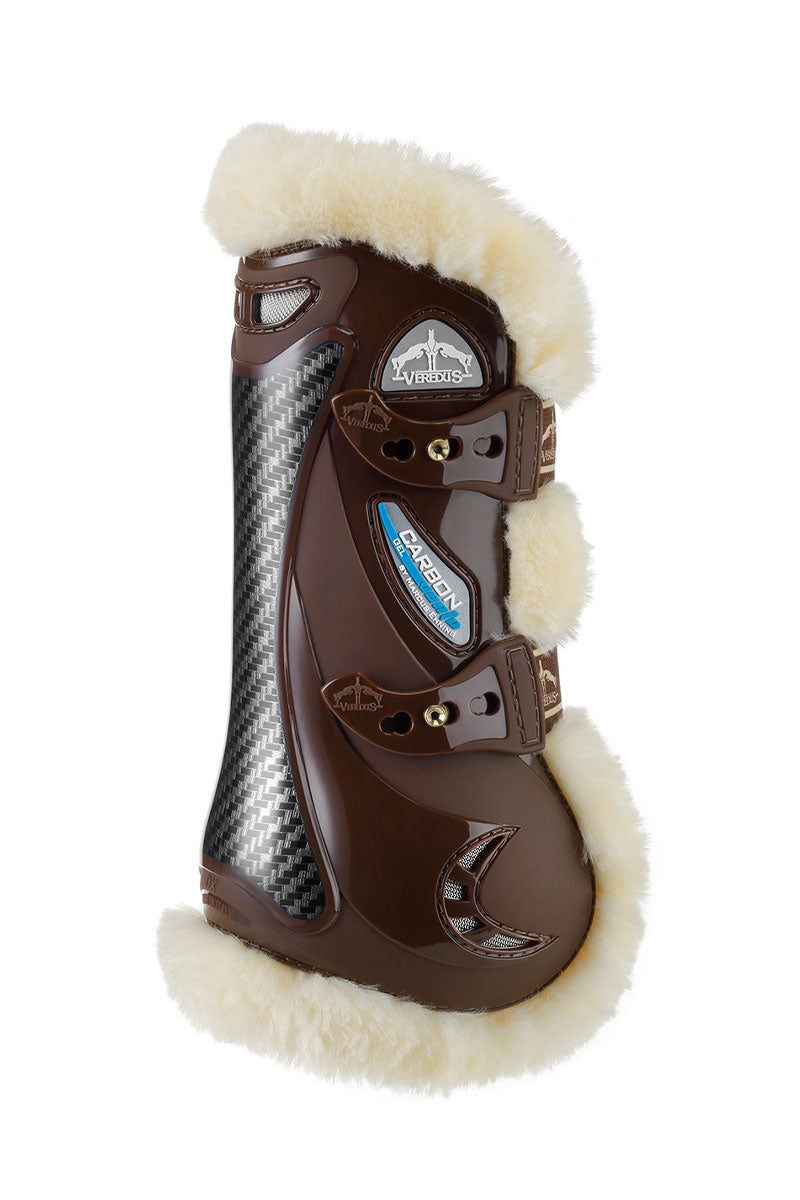 Veredus STS Carbon Gel Vento Front Boot Brown