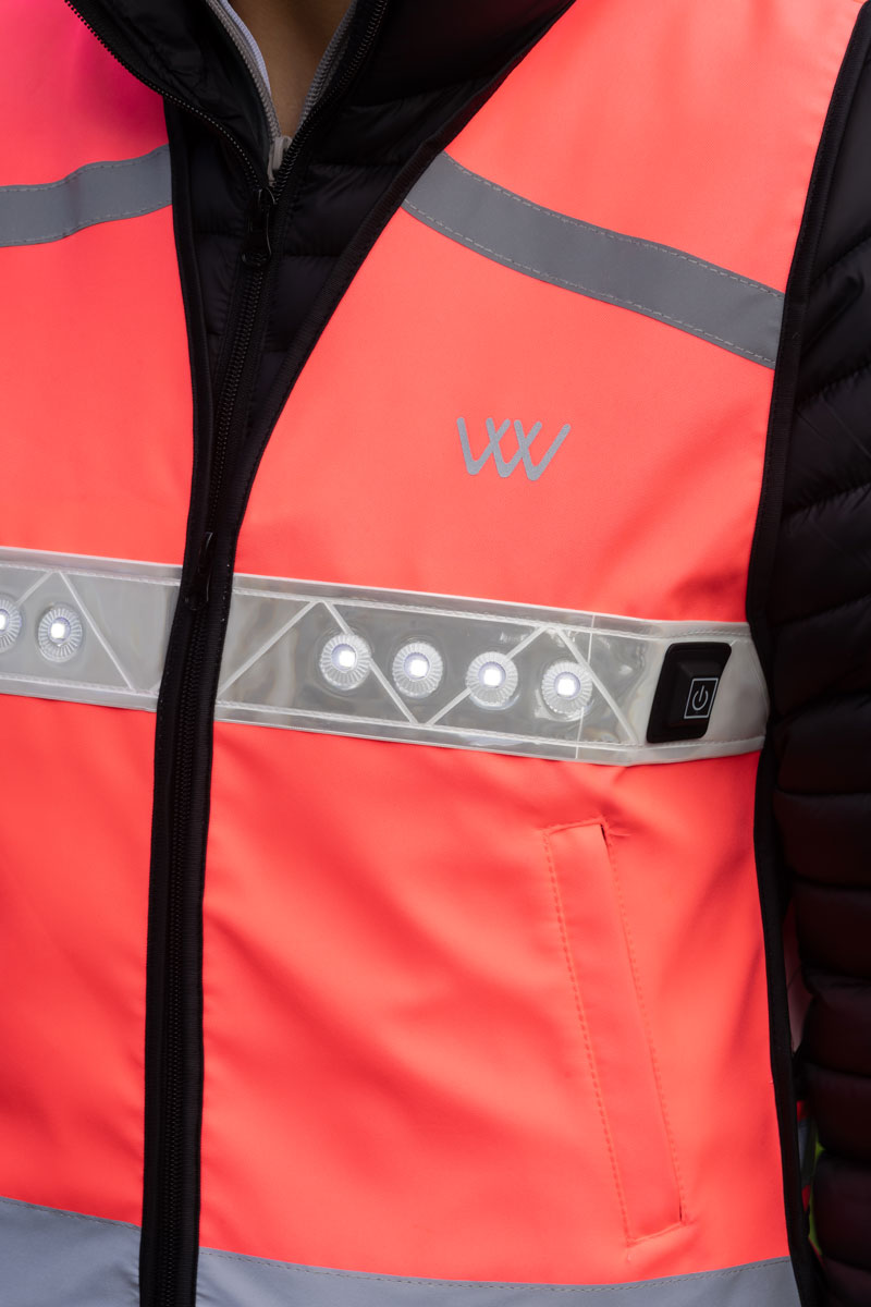 Woof Wear Hi Vis LED Riding Vest