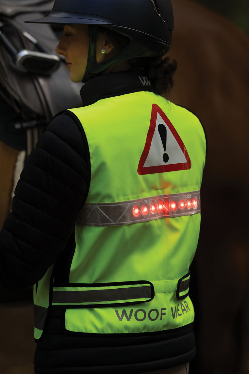 Woof Wear Hi Vis LED Riding Vest