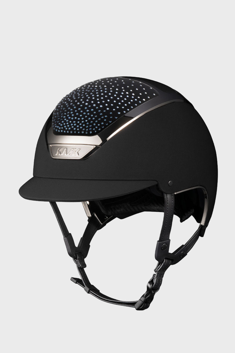 KASK Dogma Chrome II Waterfence Black with Silver Frame & Montana Mix