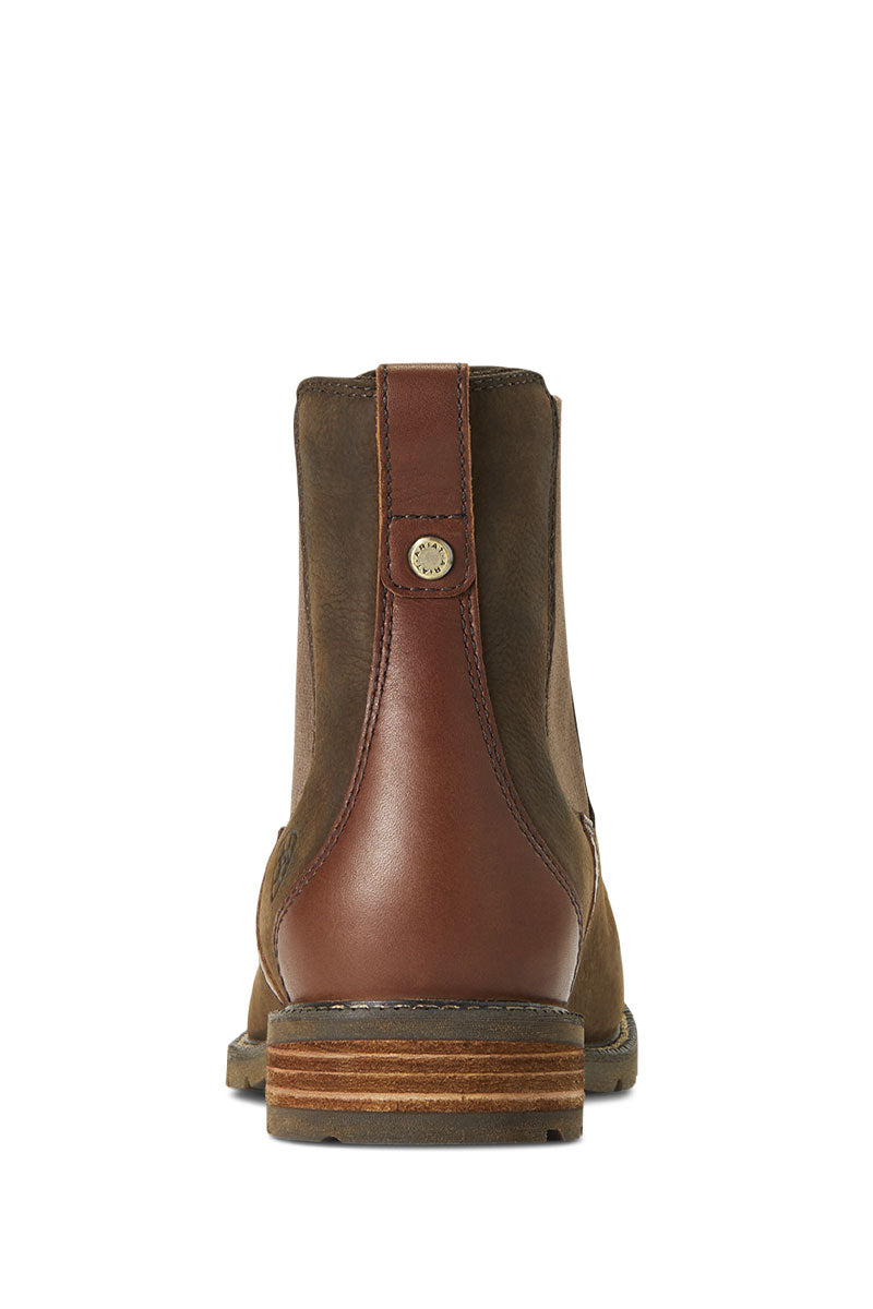 Ariat Wexford Waterproof Chelsea Boot Weathered Brown
