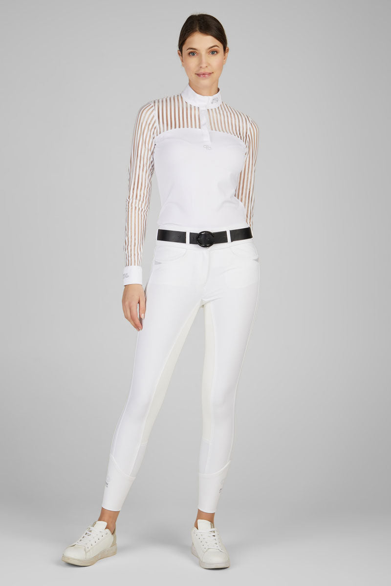 Pikeur Laure FFL Full Seat Breeches White