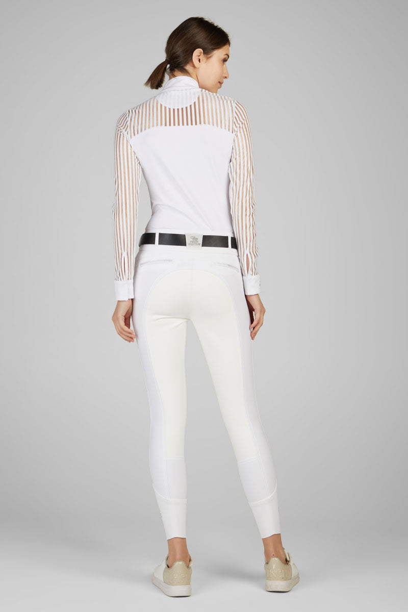 Pikeur Laure FFL Full Seat Breeches White