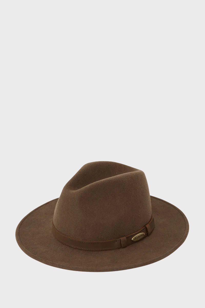 Schōffel Willow Fedora II Chocolate 