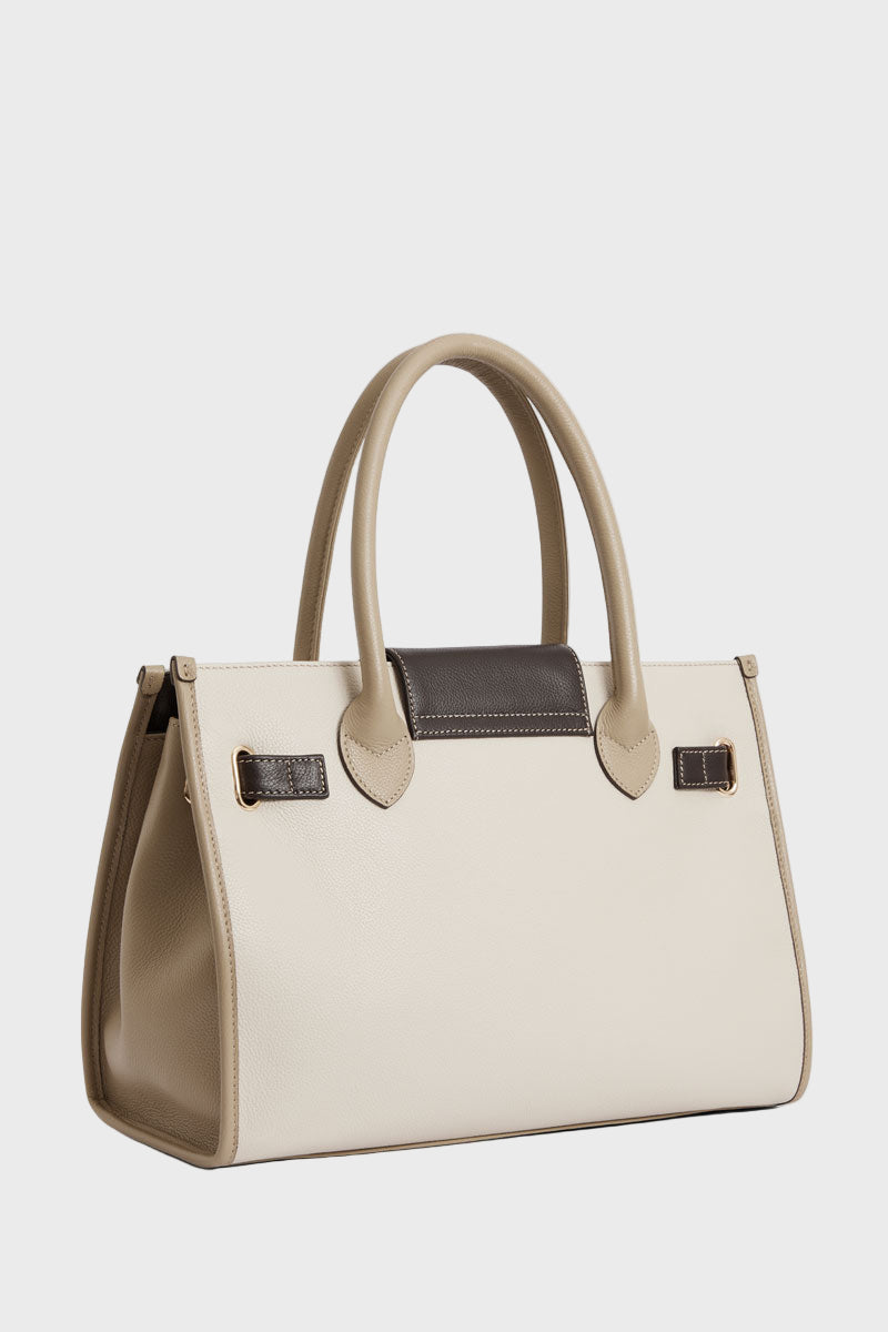Fairfax & Favor Windsor Handbag Neutral Tri Colour