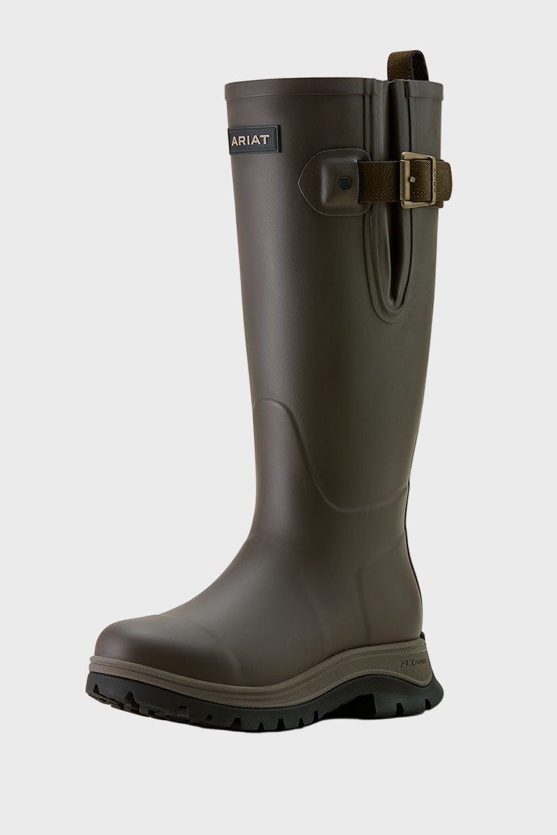 Ariat Woodstock Rubber Boot Bracken Brown