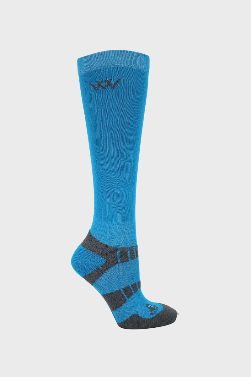 Woof Wear Young Rider Pro Socks Turquoise 